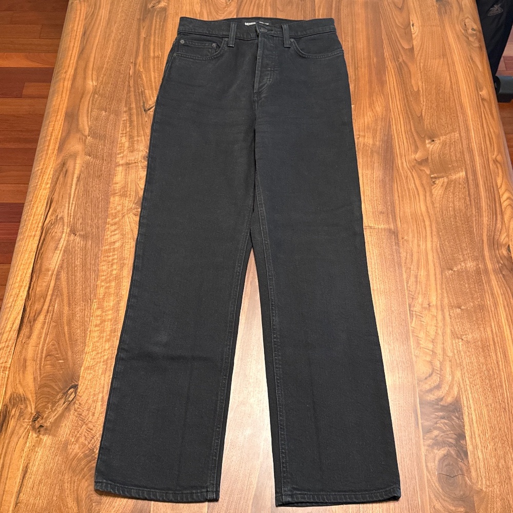 Denim Forum Arlo Aritzia Straight leg jeans